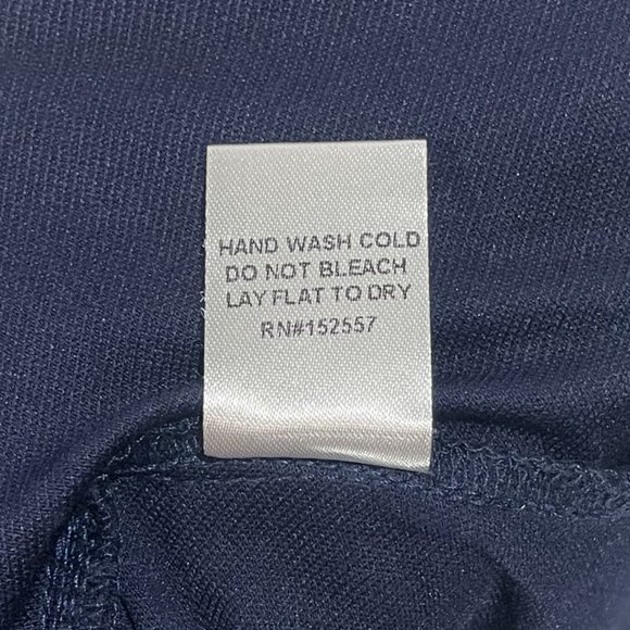 Roolee Wide Leg V-Neck Short Sleeve Neptune Navy Jumpsuit Adjustable Waist Belt - Picture 12 of 12